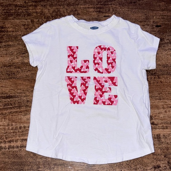 Old Navy Other - Love ❤️ tee girls 4t old navy